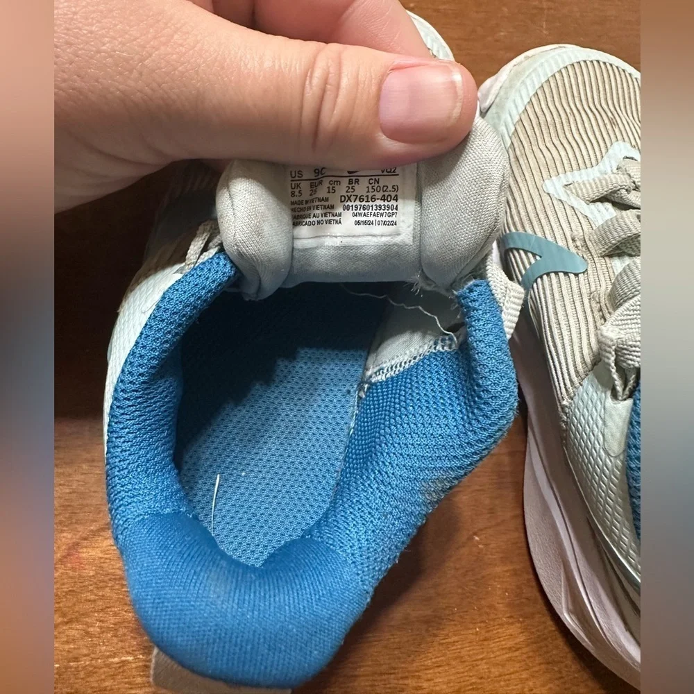 Nike Kids Sneakers - Blue and Gray